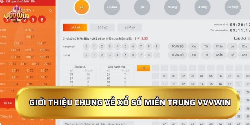 Xổ số miền Trung: Game lô đề online, đánh đâu thắng đó 2 Giới thiệu chung về Xổ số miền Trung VVVWin