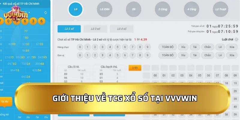 TCG Xổ Số: Các Loại Hình Xổ Số Thịnh Hành Nhất 2026 2 Giới thiệu về TCG Xổ số tại VVVWin